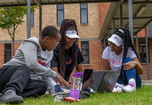 UCT student team working together